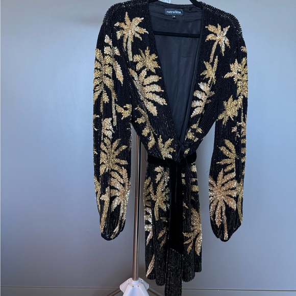 Retrofete Gabrielle Robe Dress - Picture 2 of 4